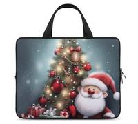 Laptop Case Sleeve Shockproof Computer Carrying Bag Merry Christmas Notebook Case Cover Laptop Bag Water Resistant Computer Cases Tablet Briefcase for Travel Business 13 Inch