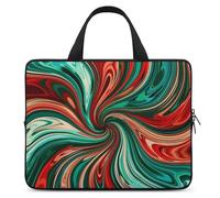 Laptop Case Sleeve Shockproof Computer Carrying Bag Psychedelic Swirl Pattern Notebook Case Cover Laptop Bag Water Resistant Computer Cases Tablet Briefcase for Travel Business 17 Inch