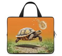 Laptop Case Sleeve Shockproof Computer Carrying Bag Tortoise Turtle Jumping Laptop Bag Tote Lightweight Notebook Case Cover Traveling Briefcase Handle Bags for Travel Business 17inch