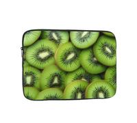 Laptop Case Sleeve Slices of Fresh Ripe Green Kiwi Laptop Bag Computer Carrying Case 17 Inch Notebook Protective Sleeve Cover