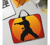Laptop Case Sleeve Sun Karate Silhouette Laptop Sleeve Sun Karate Silhouette Carrying Case Shockproof Laptops Cases for Men Women