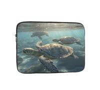 Laptop Case Sleeve Sunny Sea Turtle Laptop Bag Computer Carrying Case 15 Inch Notebook Protective Sleeve Cover