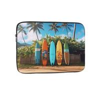 Laptop Case Sleeve Surf's Up Surfboard Laptop Bag Computer Carrying Case 12 Inch Notebook Cover