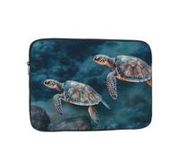Laptop Case Sleeve Turtle Swimming in The Sea Laptop Bag Computer Carrying Case 13 Inch Notebook Protective Sleeve Cover