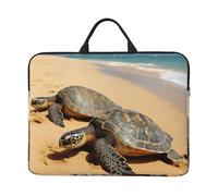 Laptop Case Sleeve Turtles On The Beach Laptop Bag Computer Carrying Case 14" Computer Protective Notebook Cover