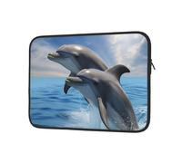Laptop Case Sleeve Two Dolphins Laptop Bag Computer Carrying Case 15 Inch Laptop Protective Notebook Case Cover
