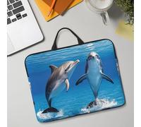 Laptop Case Sleeve Two Dolphins Laptop Sleeve Two Dolphins Carrying Case Shockproof Laptops Cases for Men Women