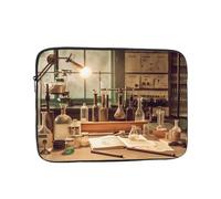 Laptop Case Sleeve Vintage Chemistry Lab Laptop Bag Computer Carrying Case 12 Inch Notebook Protective Sleeve Cover