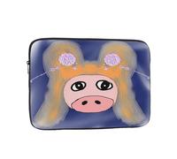 Laptop Case The Head of The Bull Devil Laptop Sleeve Shockproof Protective Notebook Case with Zipper Briefcase Carrying 12 Inch