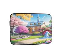 Laptop Case Unicorn Fairy Tale Laptop Sleeve Shockproof Protective Notebook Case with Zipper Briefcase Carrying