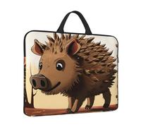Laptop Case Wild Boar Animation Laptop Sleeve Water Resistant Computer Carrying Bag Briefcase with Handle