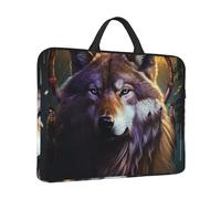 Laptop Case Wolves and Dream Catchers Laptop Sleeve Water Resistant Computer Carrying Bag Briefcase with Handle