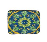 Laptop Case Yin Yang Totem Laptop Sleeve Shockproof Protective Notebook Case with Zipper Briefcase Carrying