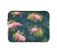 Laptop Cases Cute Axolotls Portable Protective Case Durable Computer Carrying Bag, 15-15.6 Inch