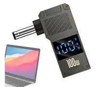 Laptop Charger Adapter, Type C Type C Charging Adapter | 100W Digital Tyt to DC Digital Display Adapter - Portable Plug Converter for