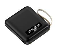 Laptop Charger Bank - Portable Charging Bank, Quick Charge Battery | Portable 5000mAh Mobile Phone Charger, Ultralight, Fast Charging Smartphone Charger with Digital Display for On the Go
