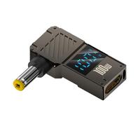 Laptop Charging Adapter - 100w Type C To DC Charger, Connector Tip | Fast Power Delivery Digital Display Plug Converter Device, Universal Laptp Tablet Game Console Powe Supply Accessory High Efficie