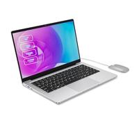 Laptop Computer, 14 inch Laptop Dual-Core Cerelon N4000 6GB RAM 128GB SSD Portable Laptop, 1366x768 IPS Display Fanless Design Laptop PC, WiFi 2.4/5G, BT 5.0, USB 3.0, Mini HDMI, Include USB-C Hub