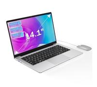 Laptop Computer Celeron N4000 Dual Core,14 inch laptop 6GB RAM 128GB SSD,Supports 2.4G/5G WiFi,Fan-less design Portable Laptop,W 11pro,Bluetooth 5.0,USB 3.0 ports,Mini-HDMI,Ethernet Adapter