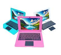 Laptop Computer Mini 10 Inch Quad Core Powered by Android 12 Netbook 64GB Small Computer with WiFi Webcam Bluetooth,Charger Mouse Included,Suitable for Children and Students, 4 Color Options (Pink)