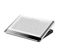 Laptop Cooling Fan - Adjustable Aluminum Stand, Quiet Airflow System, Heat Dissipation Unit, Laptop Cooling Support Ergonomic Height Tool | Desktop Keyboard Tablet Book Home