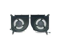 Laptop Cooling Fan Cooler Radiator for Gigabyte RX7G RP75XA RP77XA RP77 RP75W Aorus 15G 15P 17G PLB07010S12HH CPU GPU Cool Fans (Color : Both-12V 1A)