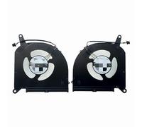 Laptop Cooling Fan Cooler Radiator for Gigabyte RX7G RP75XA RP77XA RP77 RP75W Aorus 15G 15P 17G PLB07010S12HH CPU GPU Cool Fans (Color : CPU GPU-12V 0.5A)