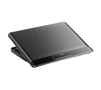 Laptop Cooling Pad - Adjustable Quiet Cooler Base - Aluminum Alloy Cooling Pad for Laptop Computer - for Keyboard, Phone, Tablet, Book, Home, Workplace, Dorm, Apartment