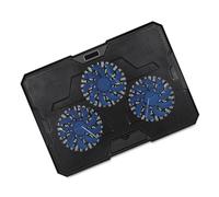 Laptop Cooling Pad With Adjustable 3Speed Fan Double USB Port NonSlip Feet Laptop Radiators Rapid Heat Dissipation Cooling Pad