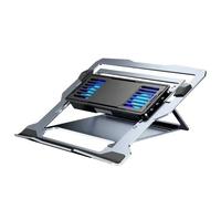 Laptop Cooling Pads laptop cooler stand Notebook Cooling Pad Aluminum Alloy Bracket Semiconductor Refrigeration Mutil Angle Adjustable Laptop/Tablet Cooler Stand