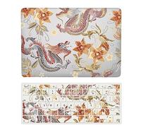 Laptop Cover Case Compatible with Macbook Pro 14 inch Model M1 A2442/A2779 M2 Pro/Max Chip Released in 2021/2023 with Touch ID, Protective Hard Shell Case & Keyboard Cover, Dragon
