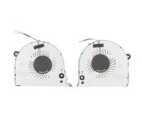 Laptop CPU and GPU Cooling Fan 4 Pin Replacement for 15 7577 5587 G7 7588 15 7580 P72F Premium ABS Material Durable Portable Design Easy Install