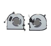 Laptop CPU GPU Cooling Fan, 4Pin Replacement New CPU Cooler Fan Radiator for XPS 15 9570 XPS 15 7590 5530 5540, Heat Dissipation Silent GPU Fan Cooler
