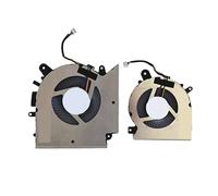 Laptop CPU+GPU Cooling Fan ，Compatible ForMSI，Compatible For Katana，GF76 Pulse GL76 MS-17L1 GF66 11UC Pulse GL66 11UEK MS-1581 Series Fan(1set)