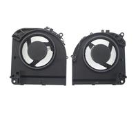 Laptop CPU GPU Cooling Fan DC12V 0.6A 4-Pin for Gigabyte for Aorus 15 BSF 9MF X5LF RTX 4070 Easy to replace(CPU Fan)