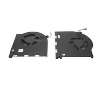 Laptop CPU GPU Cooling Fan for Dell Alienware M17 R3 M17R3 M17 R4 M17R4 P45E Series, 4 Pin CPU GPU Cooler, Notebook Cooling Fan, Superior Performance