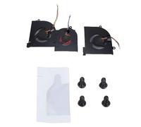 Laptop CPU GPU Cooling Fan Replacement with Enhanced Cooling Performance | Quick heat dissipation laptop cooling fan replacement for GS65 MS 16Q1 16Q2 16Q3 provides stable operation and low noise