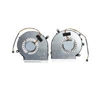 Laptop CPU GPU Fan ，Compatible For MSI， GE72 GE62 PE60 PE70 GL62 GL72 2QD 2QE 2QF 007X 053X 216XCN Cooler PAAD06015SL DC5V 0.55A(1set)
