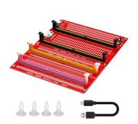 Laptop/Desktop Memory Slot DDR3 DDR4 DDR5 Diagnostic Repair Test Card With LED Tester Troubleshoot Easily Memory Module Diagnostic Adapter