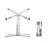 Laptop Docking Station, 10-Port Aluminum Expansion Hub with USB 3.0 High-Speed Data Transfer, Height Adjustable 80° and 360° Rotating Stand for Office or Travel(Bracket)