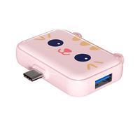 Laptop Docking Station, Cute Computer Dock | PD Charging, High-Speed Transmission, Multiport Adapter Dock Dongle for Home Office Travel