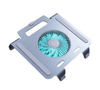 Laptop Fan Stand - 3-Speed Blue Light Folding Desk Riser,Laptop Cooling Pads & External Fans,for Computer Monitor Display Office Home Work Game Notebook