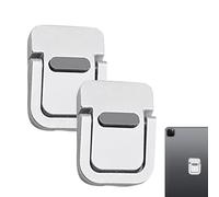 Laptop Feet - 4.2x3.8cm Foldable Stand Set of 2, Notebook Computer, Desk Keyboard Holder, Portable Heightened Cooling | Invisible Riser Lightweight Ergonomic Laptop Workstation Acces