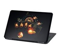 Laptop Foil protection Cover adhesive film notebook sticker self-adhesive vinyl skin sticker (17 Inches, LP56 Casino)