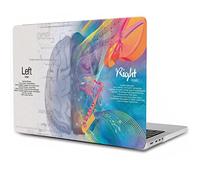 Laptop Hard Cover Compatible with MacBook Pro 14 inch Case 2023 2021 Release Model M2 A2779 & A2442 M1 Pro/Max Chip with Touch ID, Protective Plastic Pattern Hard Shell Case, Left & Right Brain