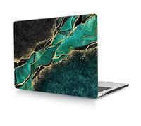 Laptop Hard Shell Case Compatible with MacBook Pro 16 inch with Touch Bar and Touch ID 2020 Release Model A2141, Color Printing Plastic Protective Hard Shell Case Cover, Green Marble