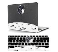 Laptop Hard Shell Case Compatible with New MacBook Pro 16 inch with Liquid Retina XDR Display & Touch ID 2021 Release Model A2485 M1, Hard Shell Case Cover & Keyboard Cover, earth