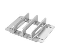 Laptop Holder Notebook and Tablet Vertical Stand Adjustable Desk Wrap Top Storage for Multiple Devices