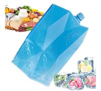 Laptop Ice Bags, Freezable Blocks for Food and Drinks, Reusable Cold Blocks for Picnic Food Fishing School Travel Beach Camping