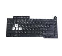 Laptop Keyboard For ASUS ROG Strix Scar 15 G513IM G513IR G513Q G513QM G513QR Black Without Frame With RGB Backlight Russian RU